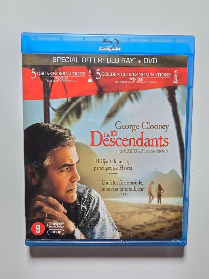 THE DESCENDANTS (BLURAY), Cd's en Dvd's, Blu-ray, Gebruikt, Verzenden