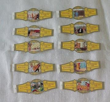 Kuifje sigarenbandjes - Royal Flush - 170 stuks beschikbaar voor biedingen