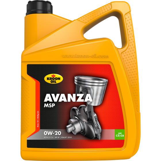 Kroon Oil Avanza MSP 0W20 1 Liter, Auto diversen, Onderhoudsmiddelen, Ophalen of Verzenden