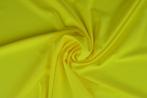 10 meter lycra stof - Neon geel, Overige materialen, 120 cm of meer, Geel, Ophalen of Verzenden