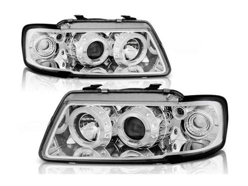 Angel Eyes koplamp units Chrome geschikt voor Audi A3 8L, Auto-onderdelen, Verlichting, Nieuw, Audi, Verzenden