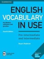 English Vocabulary in Use Pre intermediate and 9781316628317, Zo goed als nieuw