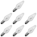 Reserve Kerstlampjes E10 - 7 stuks - Wolfraam - 16V/3W -, Diversen, Kerst, Verzenden, Nieuw