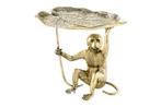 Side table WILDLIFE MONKEY 55cm antique goud - 44835, Huis en Inrichting, Tafels | Sidetables, Ophalen of Verzenden, Nieuw