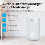 2dekans | Auronic Luchtontvochtiger en Luchtreiniger 25L -, Witgoed en Apparatuur, Luchtbehandelingsapparatuur, Ophalen of Verzenden