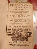 Domenico Francesco Ragazio - Thesaurus phrasium poeticarum -