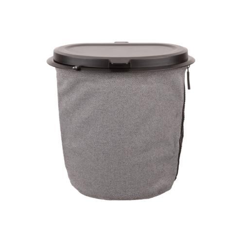 Flextrash Mobiele Camping Prullenbak 5 Liter Grijs, Watersport en Boten, Overige Watersport en Boten, Nieuw, Ophalen of Verzenden