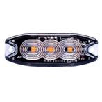 Ultra slim 3-LED Oranje flitser - R65 / R10 certificering E-, Ophalen of Verzenden
