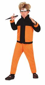 Ninja Kostuum Jongen Oranje Zwart, Nieuw, Verzenden