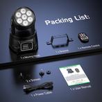 Discolamp - Roterende disco lamp - Met afstandsbediening - R, Huis en Inrichting, Verzenden, Zo goed als nieuw