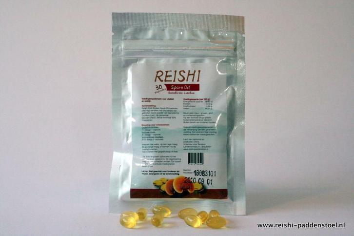 Reishi Spore Olie, Sport en Fitness, Gezondheidsproducten en Wellness, Poeder of Drank, Nieuw, Ophalen of Verzenden