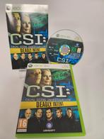 CSI: Crime Scene Investigation Deadly Intent Xbox 360, Spelcomputers en Games, Games | Xbox 360, Ophalen of Verzenden, Nieuw