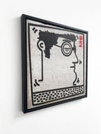 IABO (1980) - Untitled (K. Haring-Portrait tribute) painting