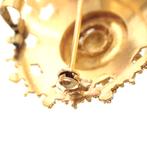 Grote gouden Zeeuwse broche/hanger | Ø 32 mm (zilver), Overige merken, Goud, Gebruikt, Ophalen of Verzenden