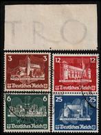 Duitse Rijk 1935 - Ostropa-serie uit Blok 3, waarvan 578/579, Gestempeld