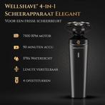 2dekans | Wellshave 4 in 1 Scheerapparaat Mannen - Met, Ophalen of Verzenden, Zo goed als nieuw, Zwart