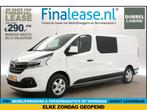 Renault Trafic 2.0 dCi T29 L2H1 DC 6 Pers Cruise Navi €290pm, Renault, Wit, Nieuw, Lease
