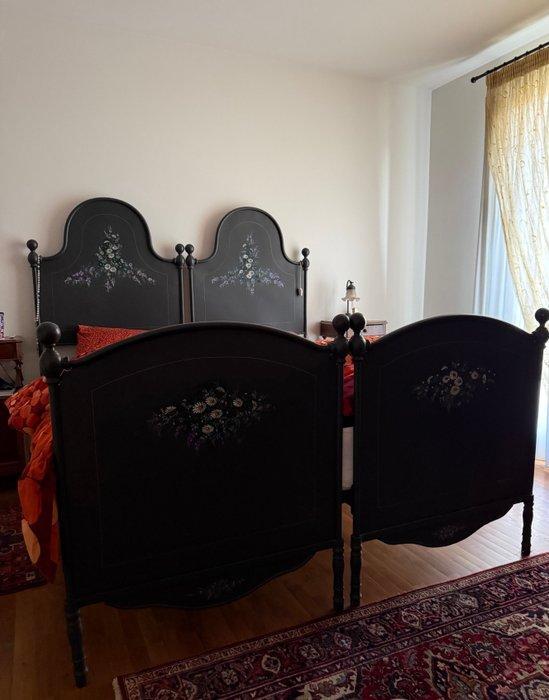 Bed (3) - Smeedijzer - bed van smeedijzer, Antiek en Kunst, Antiek | Overige Antiek