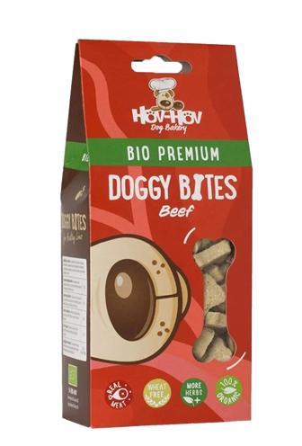 Hov-Hov Bio Premium Doggy Bites Graanvrij Rund, Dieren en Toebehoren, Honden-accessoires, Nieuw, Verzenden