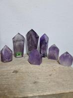 HQ Amethyst points - 9,3 - 3,6 cm Kristalpunt- 654 g - (7), Verzamelen, Mineralen en Fossielen