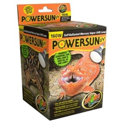 Zoo Med Powersun UV Self Ballasteds Mercury Vapor Lamp 160, Dieren en Toebehoren, Reptielen en Amfibieën | Toebehoren, Nieuw, Ophalen of Verzenden