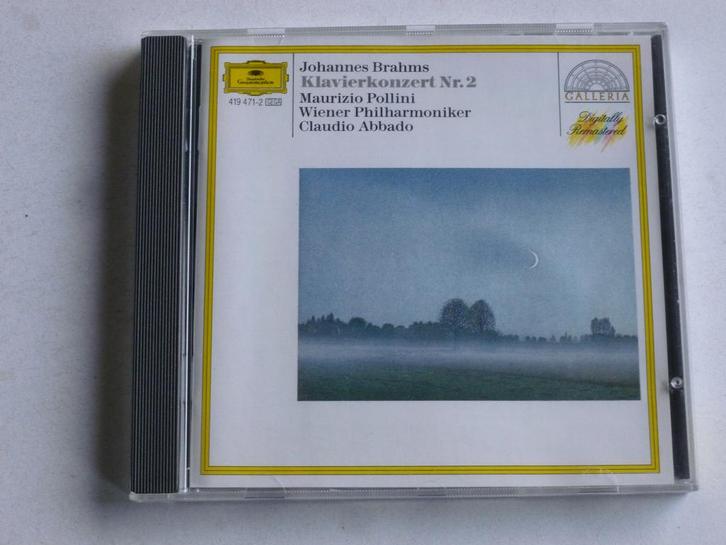 Brahms - Klavierkonzert 2 / Maurizio Pollini , Claudio Abbad, Cd's en Dvd's, Cd's | Klassiek, Zo goed als nieuw, Verzenden