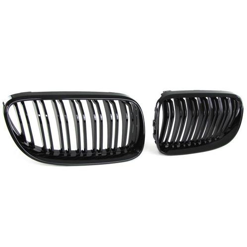 Dubbelspijls Zwart Nieren (Grilset) BMW E92 E93 10-13 B0262, Auto-onderdelen, Carrosserie en Plaatwerk