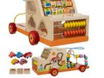 Veiling - Houten auto 7in1, Kinderen en Baby's, Speelgoed | Babyspeelgoed, Nieuw