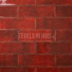 Wandtegel titan ruby rood glans 10x30 wandtegel, Doe-het-zelf en Verbouw, Tegels, Nieuw, Wandtegels, Keramiek, Ophalen of Verzenden
