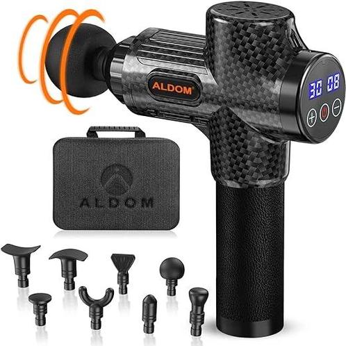 Massagepistool voor Diepe Spiermassage - 30 Instelbare, Sport en Fitness, Massageproducten, Nieuw, Verzenden