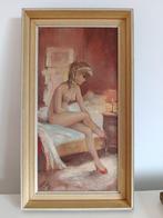 Duitse school (XX) - Im Schlafzimmer, Antiek en Kunst