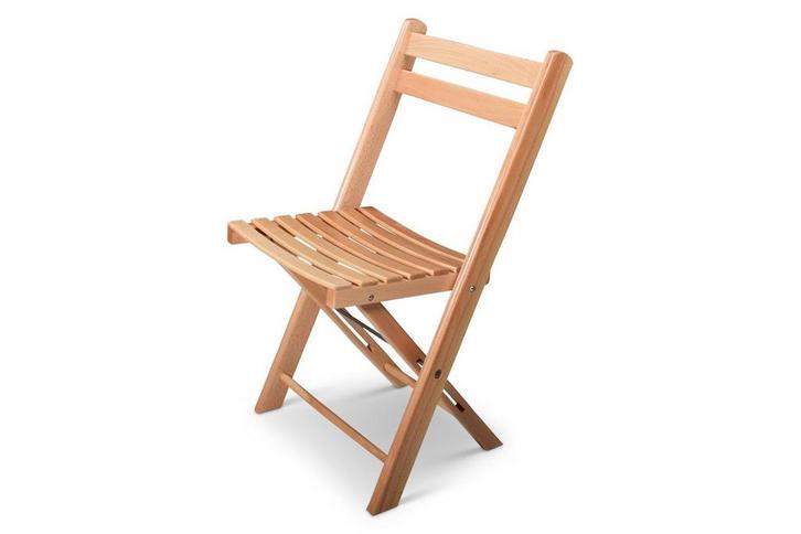 Bistro - Premium houten klapstoel | Vintage, Huis en Inrichting, Stoelen, Kunststof, Ophalen of Verzenden