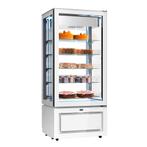 GGM Gastro | Panoramische vriesvitrine - 457 liter - 805mm -, Verzenden, Nieuw in verpakking, Overige typen