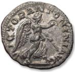 Romeinse Rijk. Elagabalus (218-222 n.Chr.). Zilver Denarius,