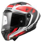 LS2 FF805 Thunder GP Aero Raute Wit Rood 06 Integraalhelm, Nieuw met kaartje, Overige merken, Heren, Verzenden