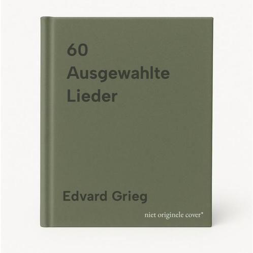 60 Ausgewahlte Lieder 9790014102913 Edvard Grieg, Boeken, Taal | Engels, Zo goed als nieuw, Verzenden