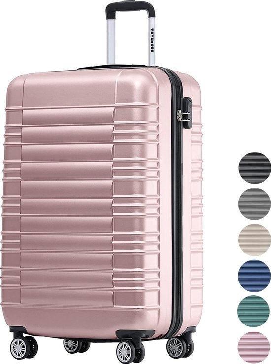 2dekans | TRVLMORE Koffer - Handbagage - Cijferslot -, Sieraden, Tassen en Uiterlijk, Koffers, Zo goed als nieuw, Ophalen of Verzenden