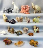 Beeldje - Collectie minerale dierfiguurtjes (18) - Steen,
