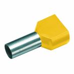 Adereindhuls 6mm2 twin geel, Ophalen of Verzenden, Nieuw