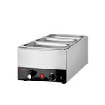GGM Gastro | Elektrische Bain marie - 1,2 kW - voor GN 1/1 |, Verzenden