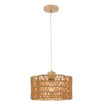 Papieren hanglamp bruin, Mickey, Nieuw, Ophalen of Verzenden, Landelijk, 75 cm of meer
