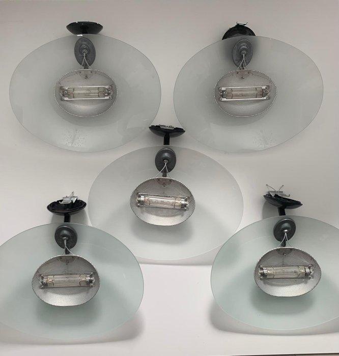 Artemide - Ernesto Gismondi - Lamp (5) - Tebe - metaal en, Antiek en Kunst, Antiek | Lampen