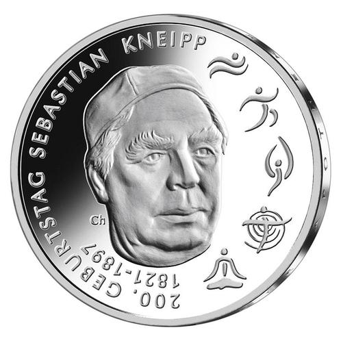 Duitsland 20 Euro Sebastian Kneipp 2021, Postzegels en Munten, Munten | Europa | Euromunten, Verzenden