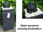 boeddha waterpartij, buddha waterornament compleet, fontein, Nieuw, Ophalen of Verzenden, Hardsteen, Waterornament