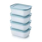 Tupperware Diepvriesdoosjes 450 ml Blauw, Huis en Inrichting, Keuken | Tupperware, Ophalen of Verzenden, Nieuw