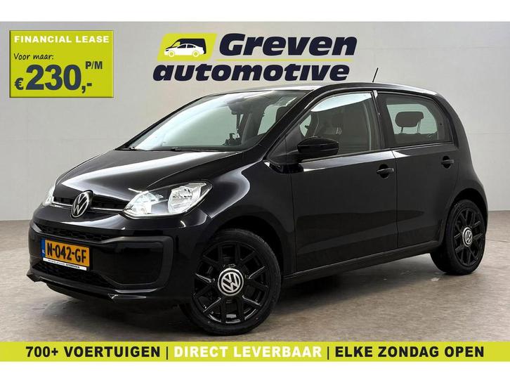 Volkswagen up! 1.0 | LED | Airco | Bluetooth | NAP |, Auto's, Volkswagen, Te koop, Handgeschakeld, Financial lease, Benzine, Zwart
