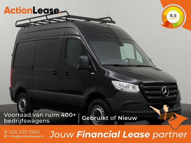 Mercedes-Benz Sprinter L1 H2 2020 €304 per maand, Auto's, Bestelauto's, Te koop, Zwart, Automaat, Financial lease, BTW verrekenbaar