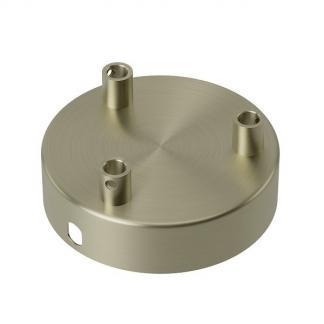 Plafondkap | Calex (Rond, 3 lampen, Mat brons), Huis en Inrichting, Lampen | Hanglampen, Nieuw, Verzenden