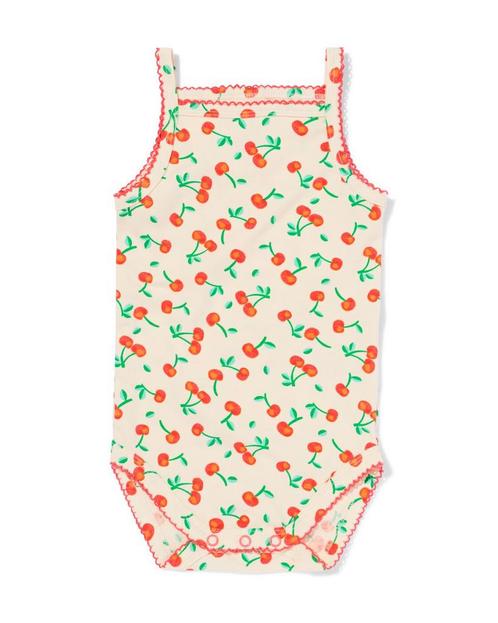HEMA Romper katoen met stretch kersen rood, Kinderen en Baby's, Babykleding | Overige, Nieuw, Verzenden