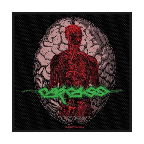 Carcass - Cabeza - patch officiële merchandise, Verzamelen, Muziek, Artiesten en Beroemdheden, Kleding, Nieuw, Ophalen of Verzenden